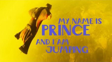 That time Prince wore a flying squirrel suit.